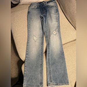 Edge Light Blue Distressed Jeans